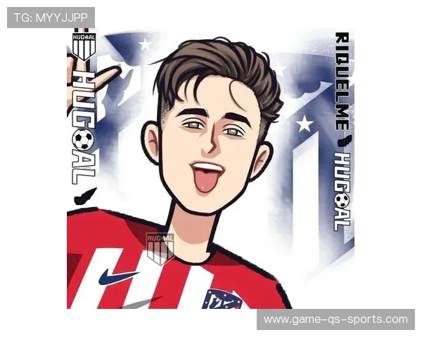 马竞球星卡通形象展现足球激情与荣耀的独特风采